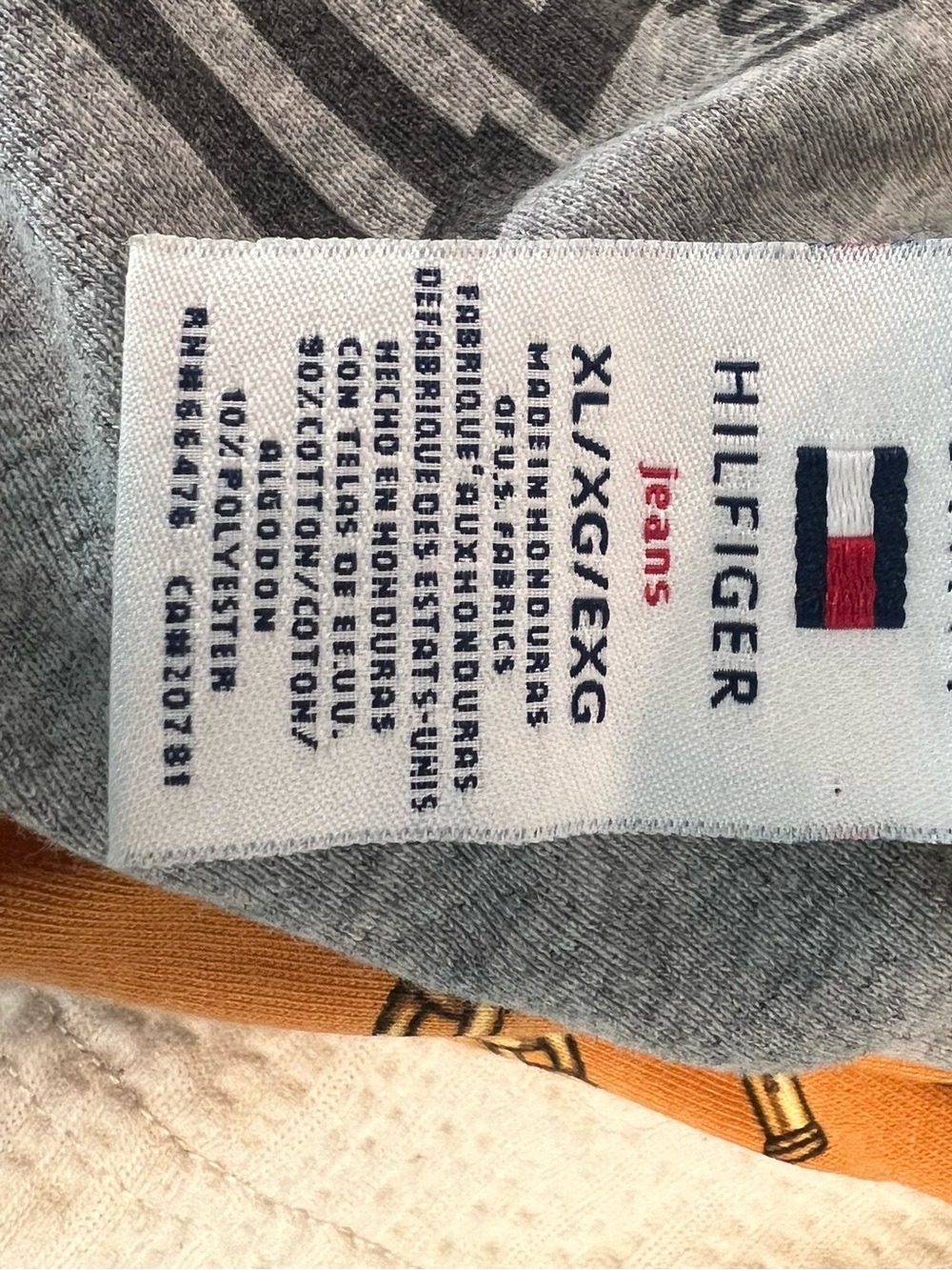 Tommy Hilfiger Gray Logo SleevelessTank - Picture 3 of 3